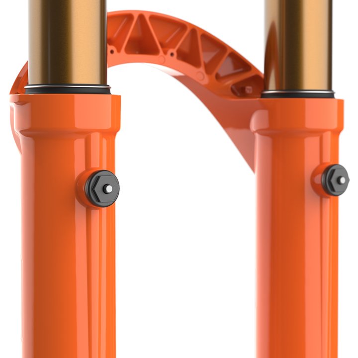 Fox 40 Factory 203 GRIP 2 HSC/LSC HSR/LSR 27.5" Orange 2022_23
